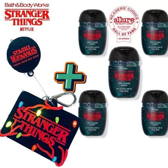 Bath & Body Works Other - NWT Stranger Things, Bath & Body Works, PocketBac 5-Pack + Light-up Holder